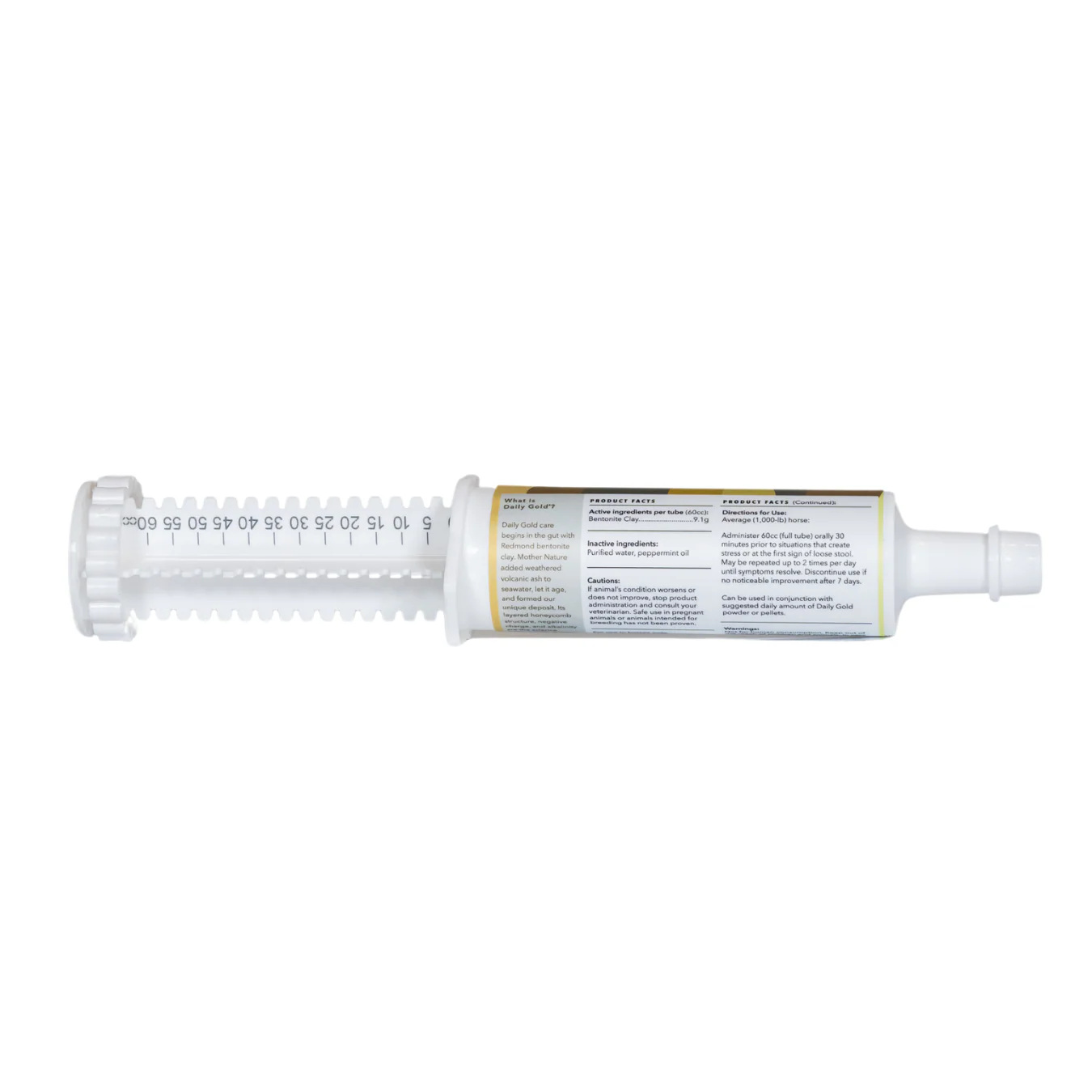Daily Gold® Syringe - Digestive Stress Relief Horse Paste - Image 3